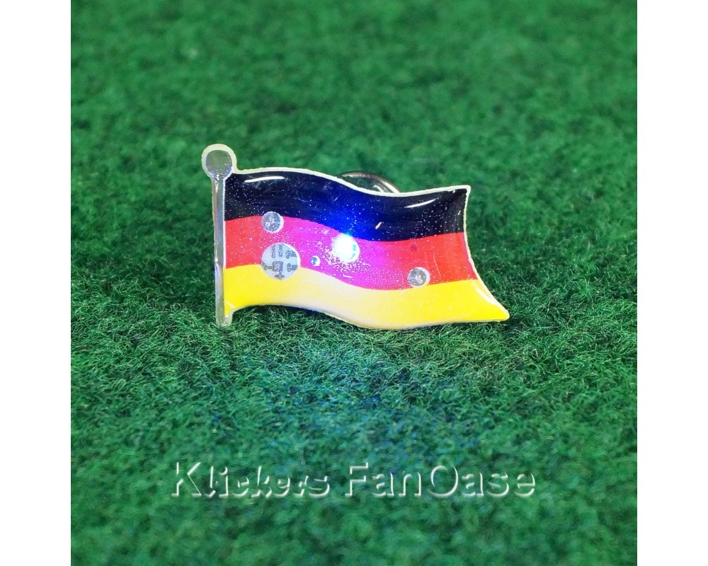 Deutschland LED Blinkie Fahne