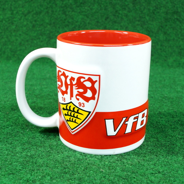 VfB Stuttgart Tasse Relief