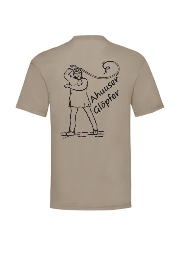 Ahauser Moschtobst Shirt bedruckt (großes + kleines Motiv) Herren/Unisex