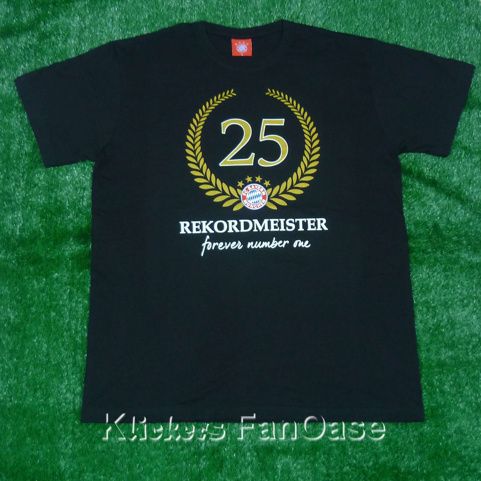 FC Bayern München T-Shirt Deutscher Meister 2015 Gr.140