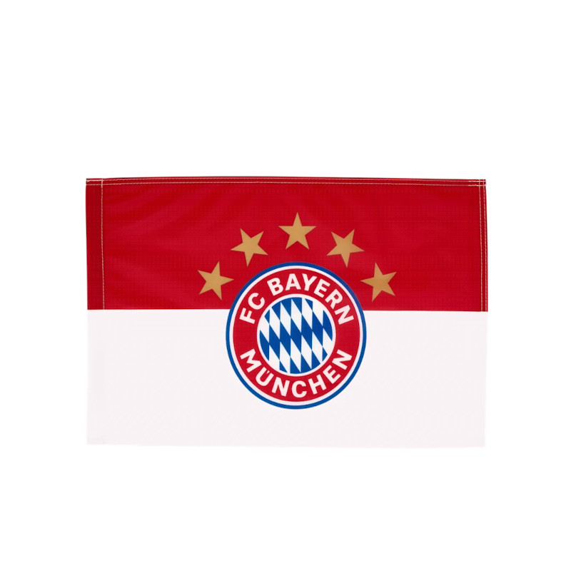 FC Bayern München Fahne Logo 60x40 cm (mit Stock)