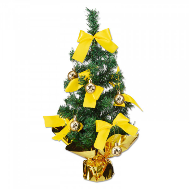 Borussia Dortmund Mini Weihnachtsbaum