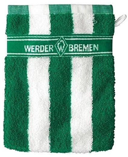 SV Werder Bremen Waschhandschuh Blockstreifen