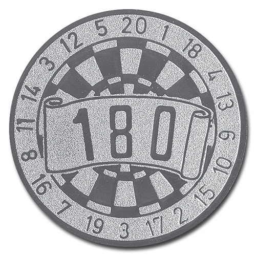 Emblem 180 silber für Medaillen-Träger