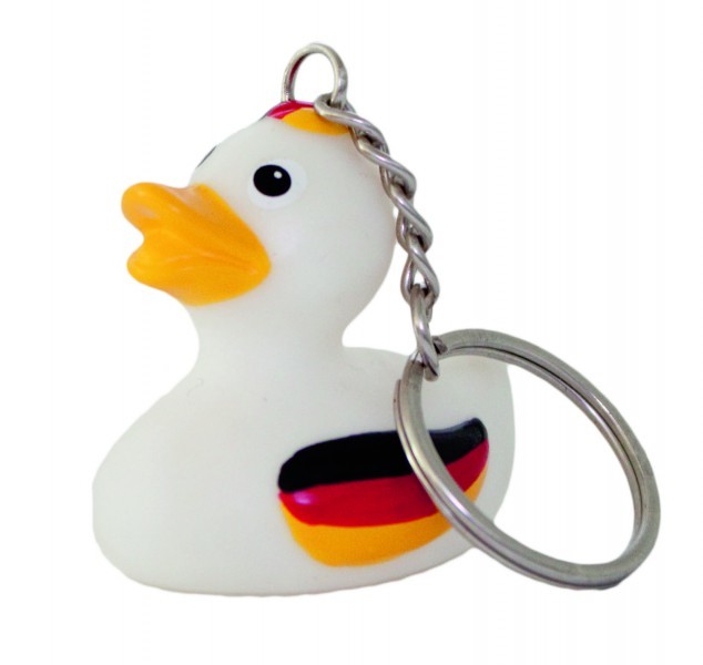 Deutschland Schlüsselanhänger Mini-Badeente