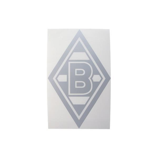 Borussia Mönchengladbach Edelaufkl. Raute silber klein