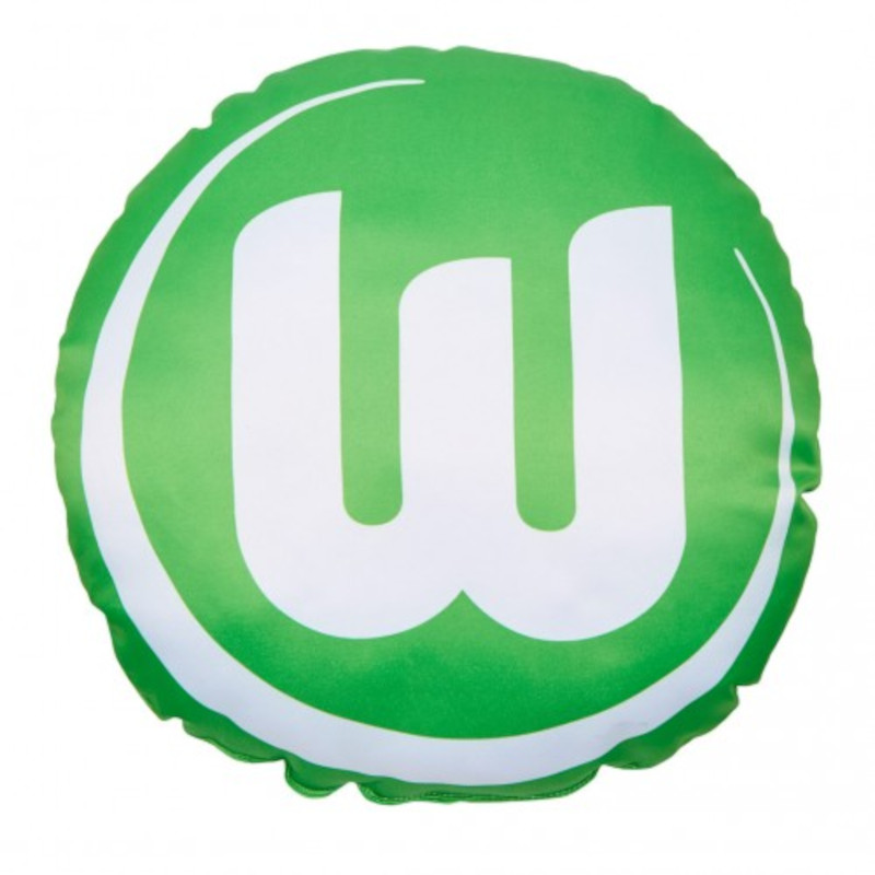 VfL Wolfsburg Kissen Logo rund