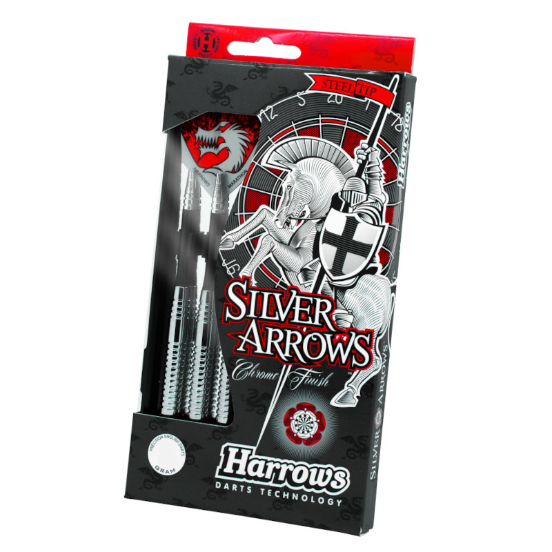 Harrows Silver Arrows Steeldarts-Set 18g