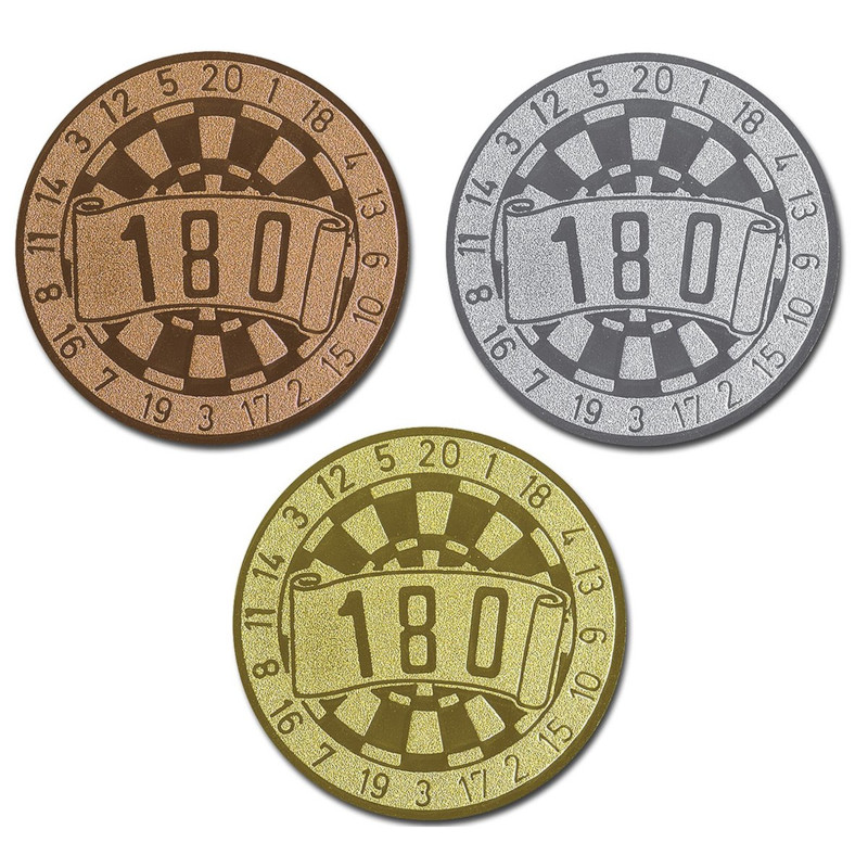 Emblem 180 gold für Medaillen-Träger