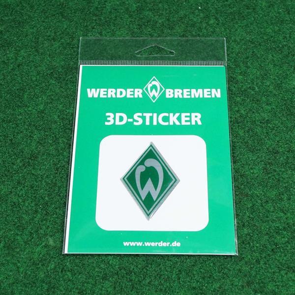 SV Werder Bremen 3D-Sticker Raute