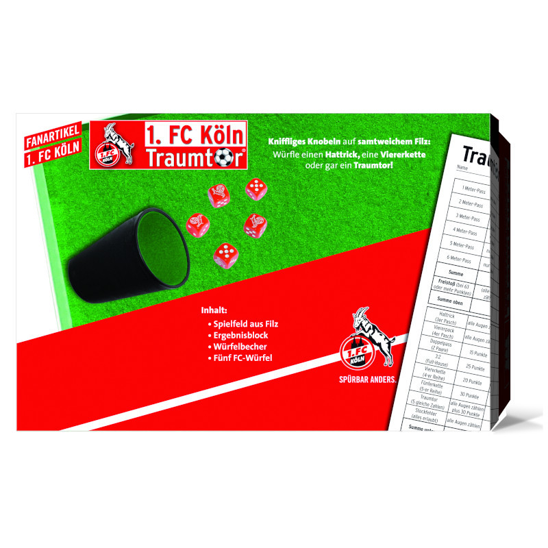 1. FC Köln Würfelset Traumtor