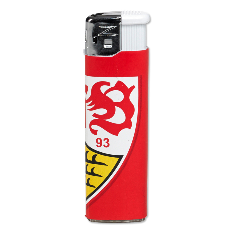 VfB Stuttgart Feuerzeug rot Wappen