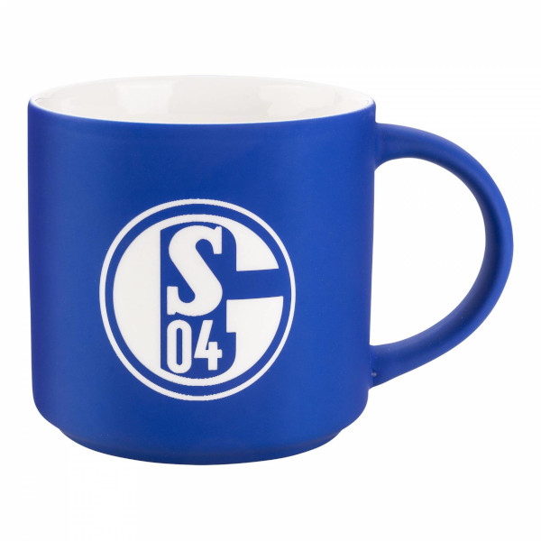 Schalke 04 Kaffebecher Logo-Gravur