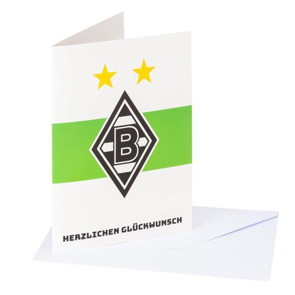 Borussia Mönchengladbach Glückwunschkarte Raute