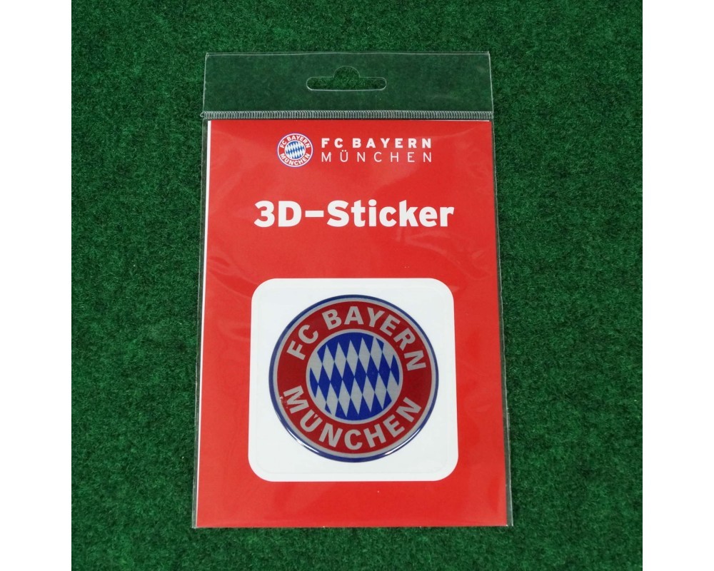 FC Bayern München 3D-Sticker Logo bunt