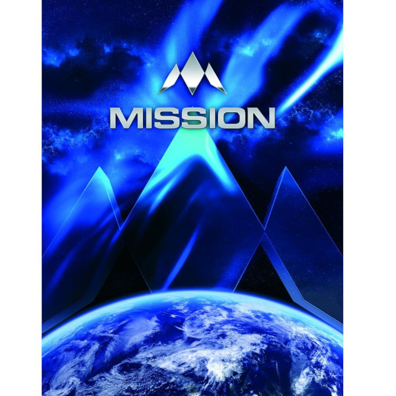 Poster Mission Darts Erde A3
