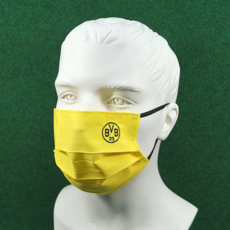 Borussia Dortmund Mundschutz gelb