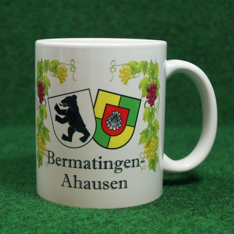 Tasse Bermatingen-Ahausen Wappen
