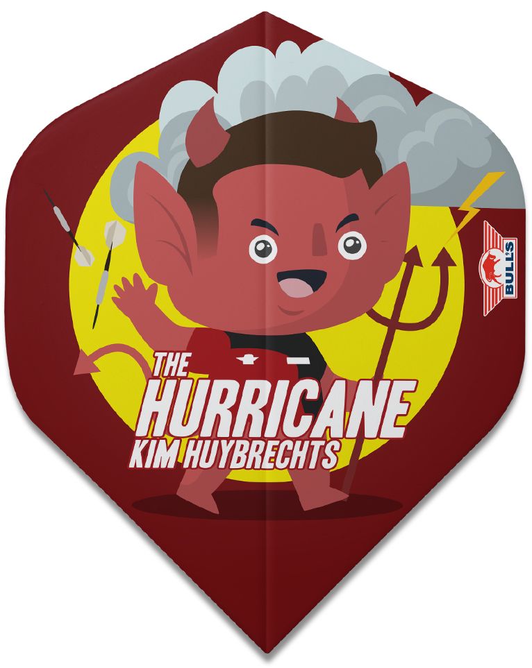 Bulls Kim Huybrechts The Hurricane Cartoon Flights Standard