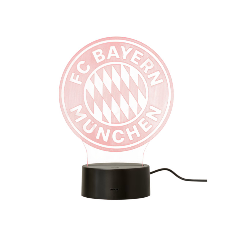 FC Bayern München LED Logo Nachtlicht