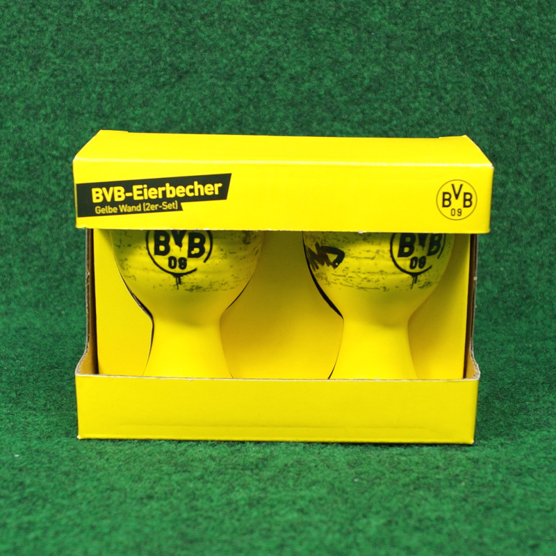 Borussia Dortmund Eierbecher Gelbe Wand (2er-Set)