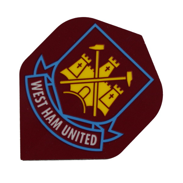 West Ham United Dartflights Logo rot