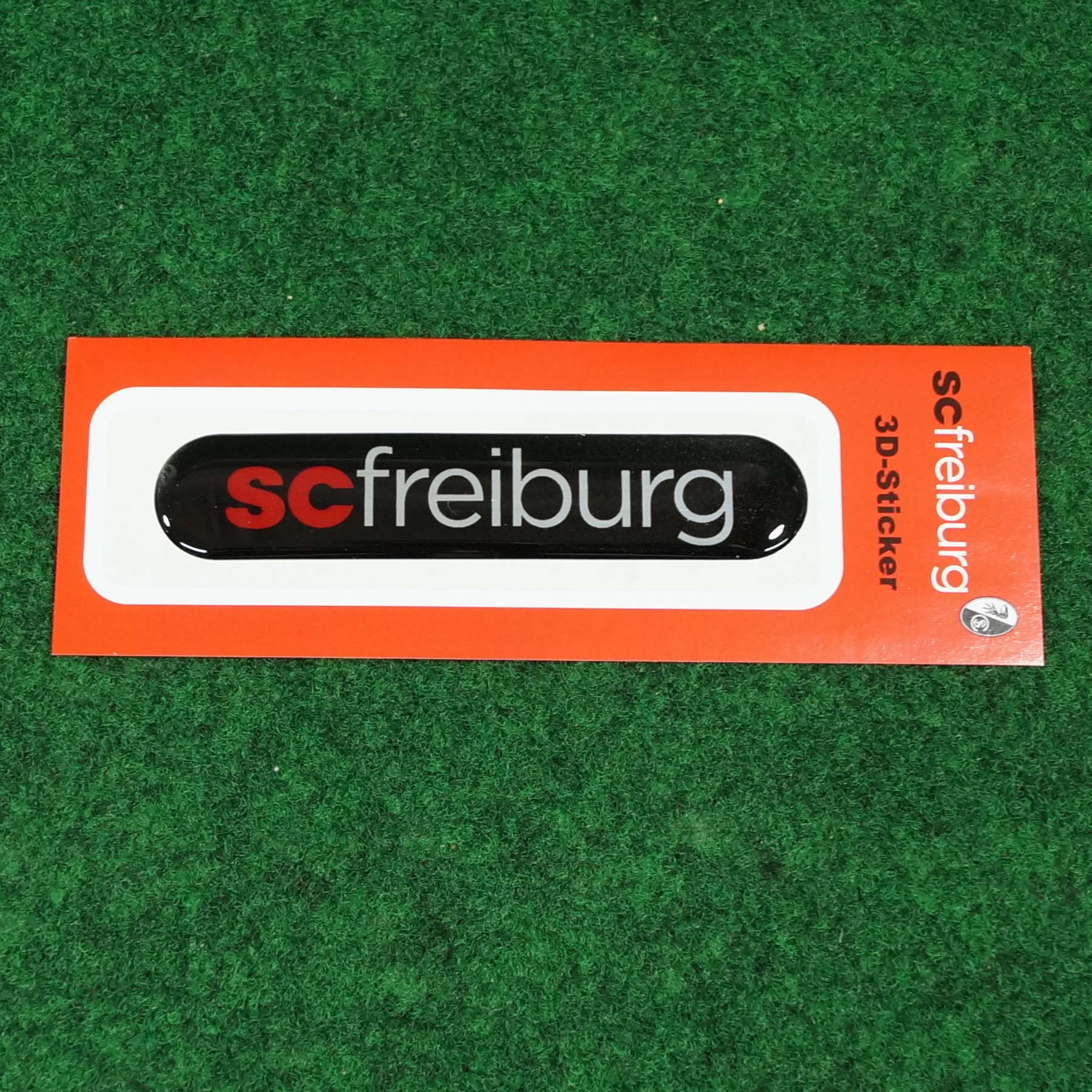 SC Freiburg Aufkleber 3D Schriftzug