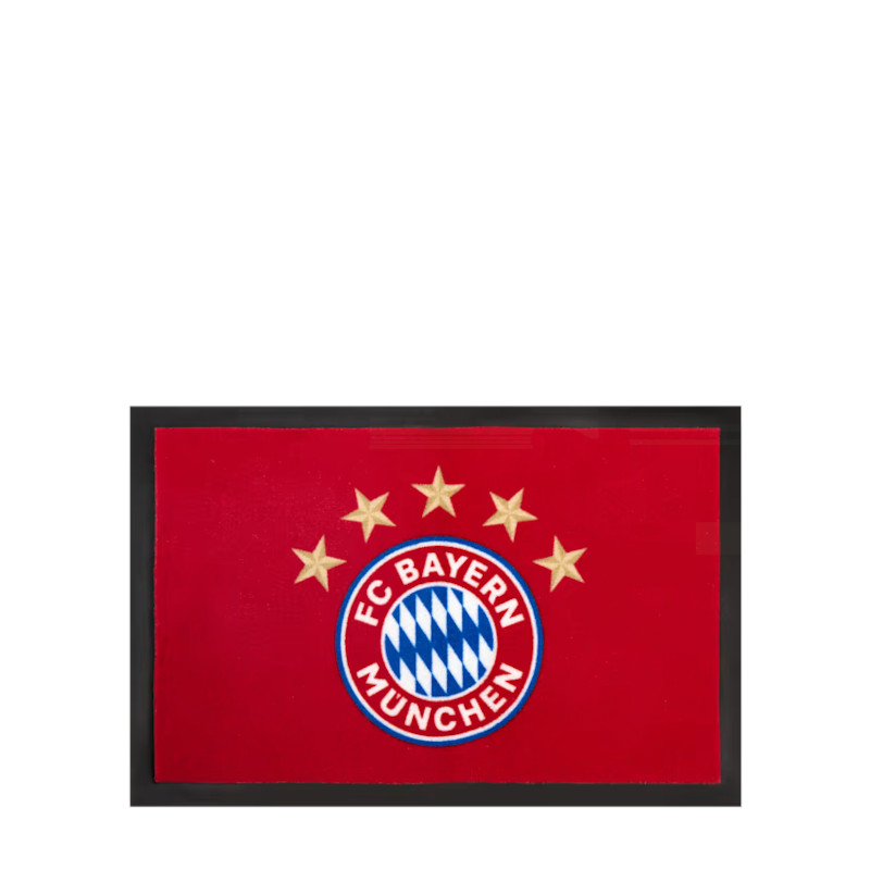 FC Bayern München Fussmatte Logo rot