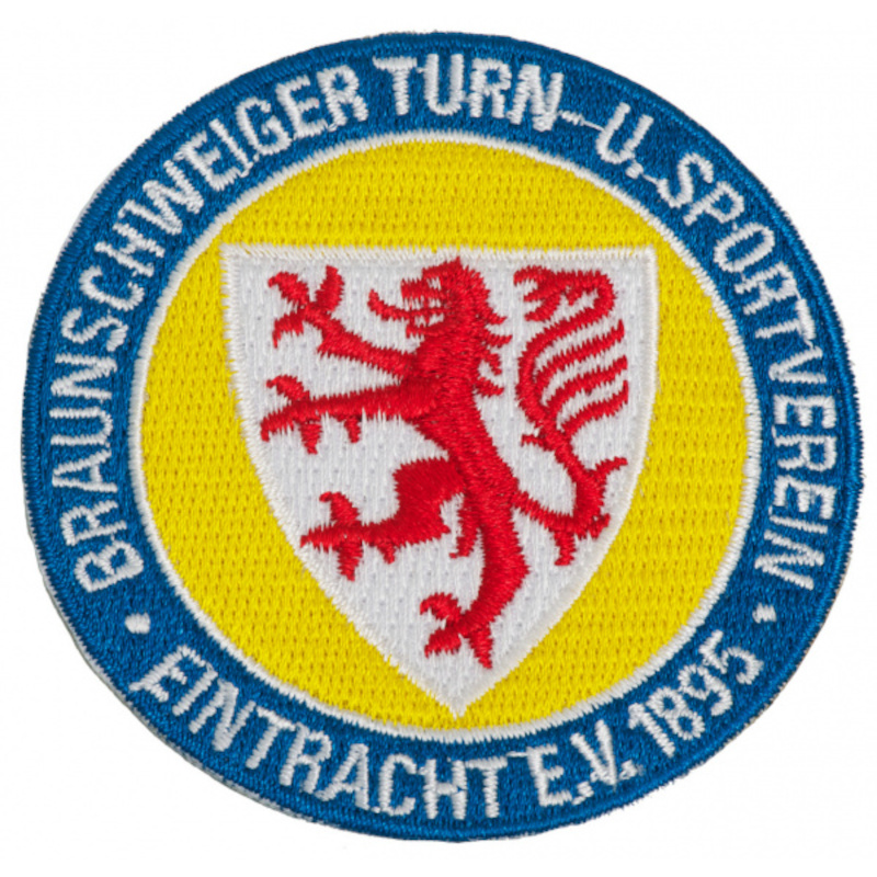 Eintracht Braunschweig Aufnäher Logo rund