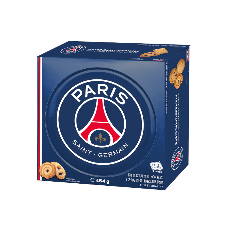 Paris Saint- Germain Butter Cookies Geschenkpackung