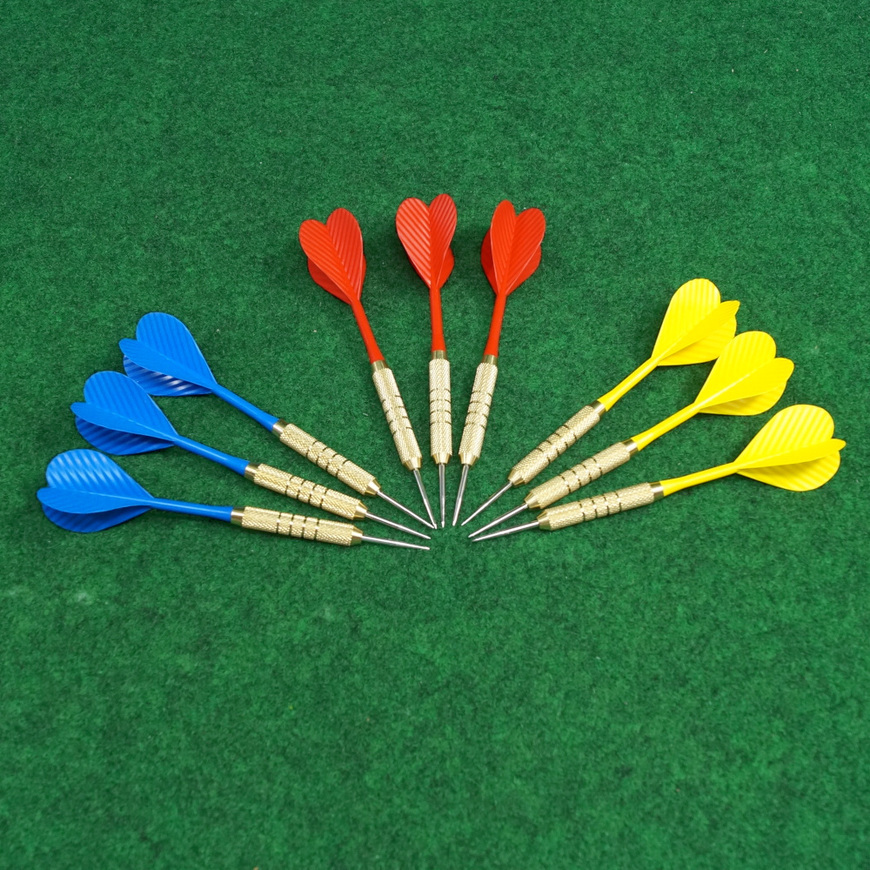 Harrows Fun Darts 3 Sets Steel-Darts in 3 versch. Farben