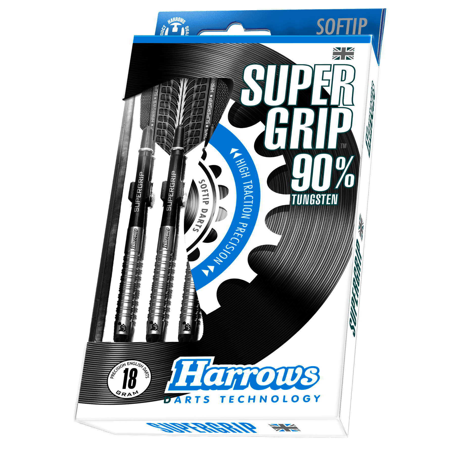 Harrows Supergrip 90 Softdarts 16g
