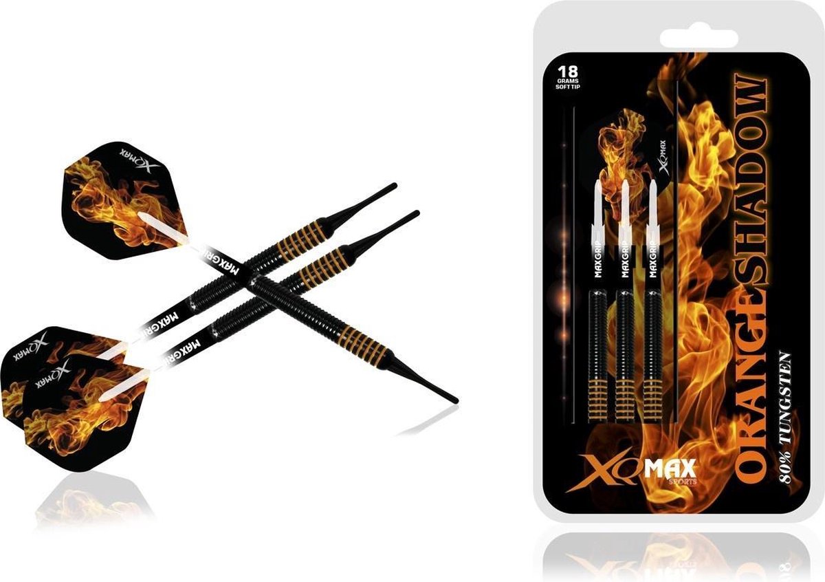 XQ MAX Orange Shadow Softdarts-Set 18g