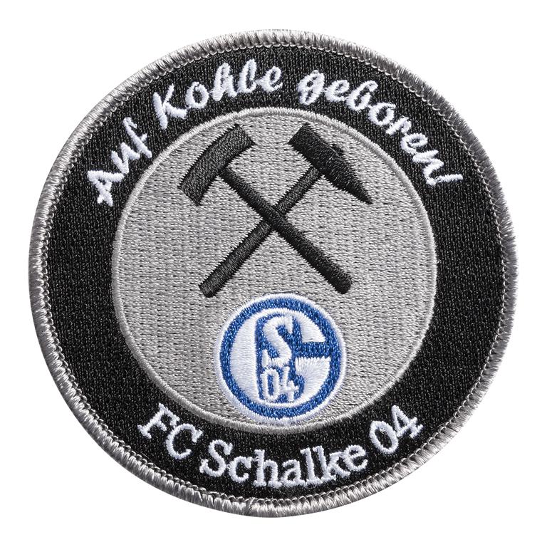 FC Schalke 04 Aufnäher Auf Kohle geboren