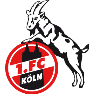 1 FC Köln Wende Beanie Mütze Logo Dom 