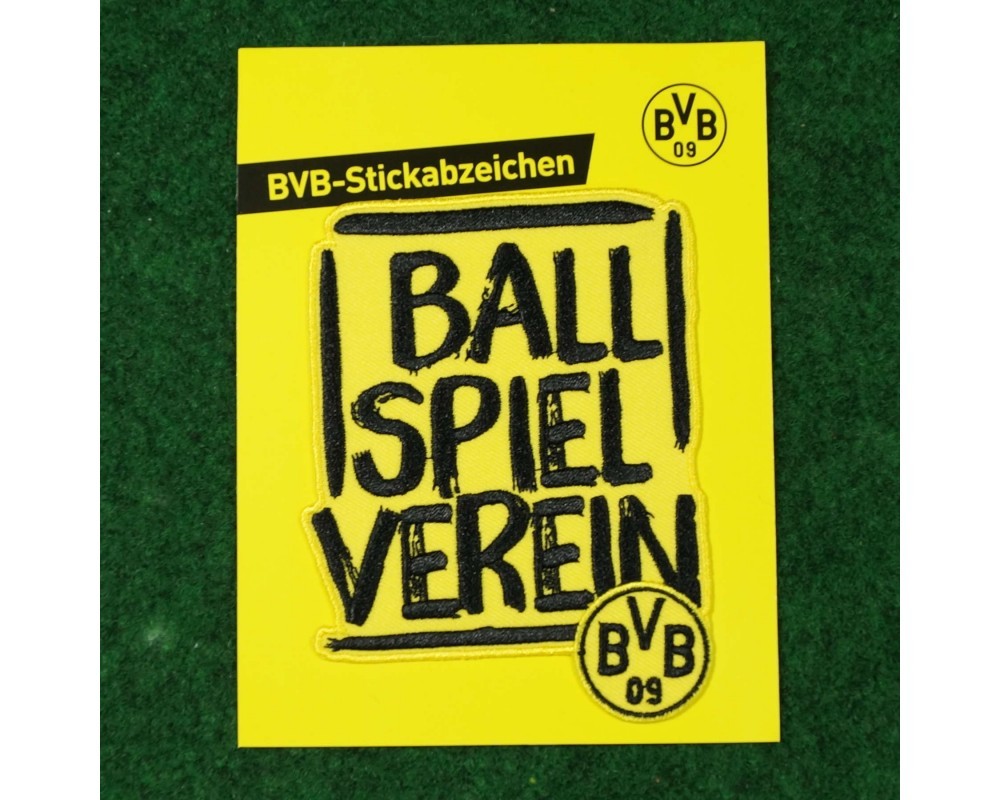 Borussia Dortmund  Aufnäher Stickabzeichen "Ballspielverein" 