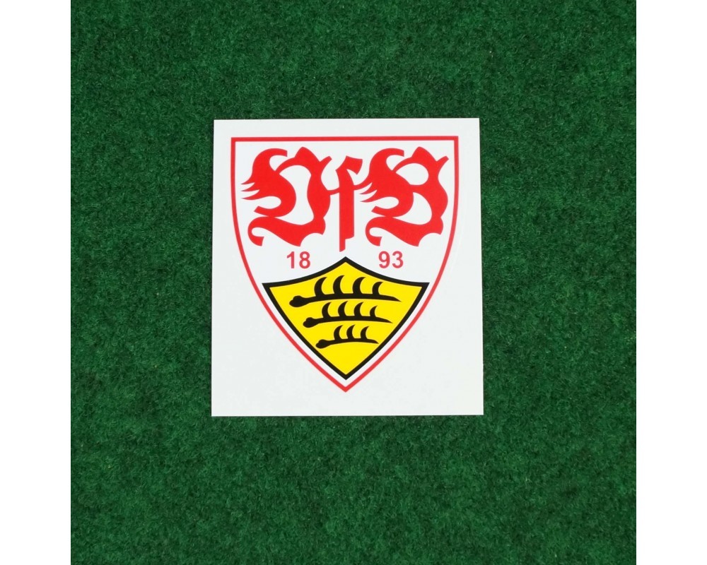 VfB Stuttgart Aufkleber Wappen farbig
