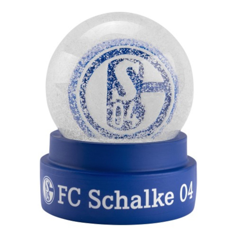 FC Schalke 04 Schneekugel Logo