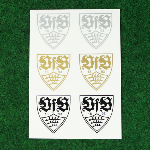VfB Stuttgart Aufkleber Set Wappen