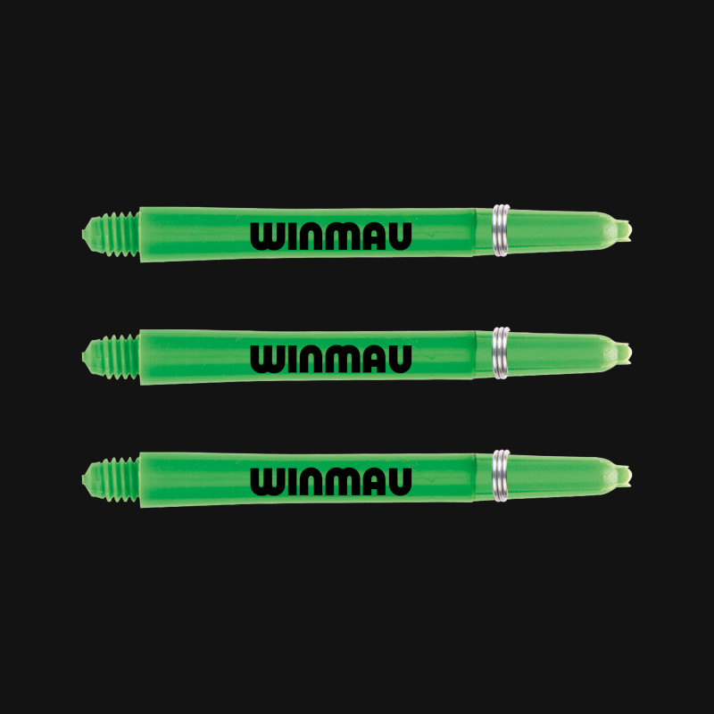 Winmau Schäfte Signature Nylon medium grün 47mm