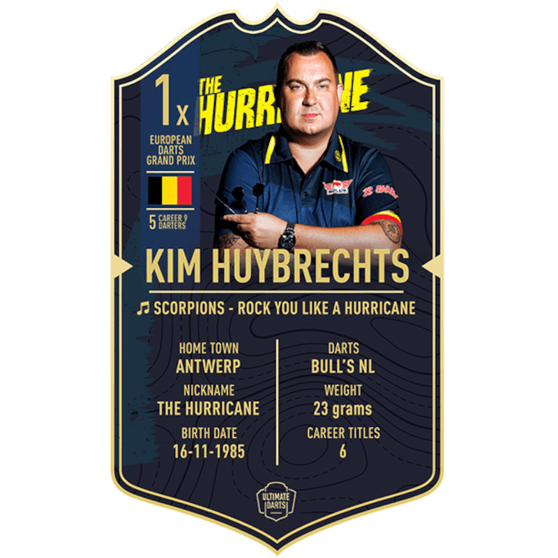 Ultimate Darts Card - Kim Huybrechts