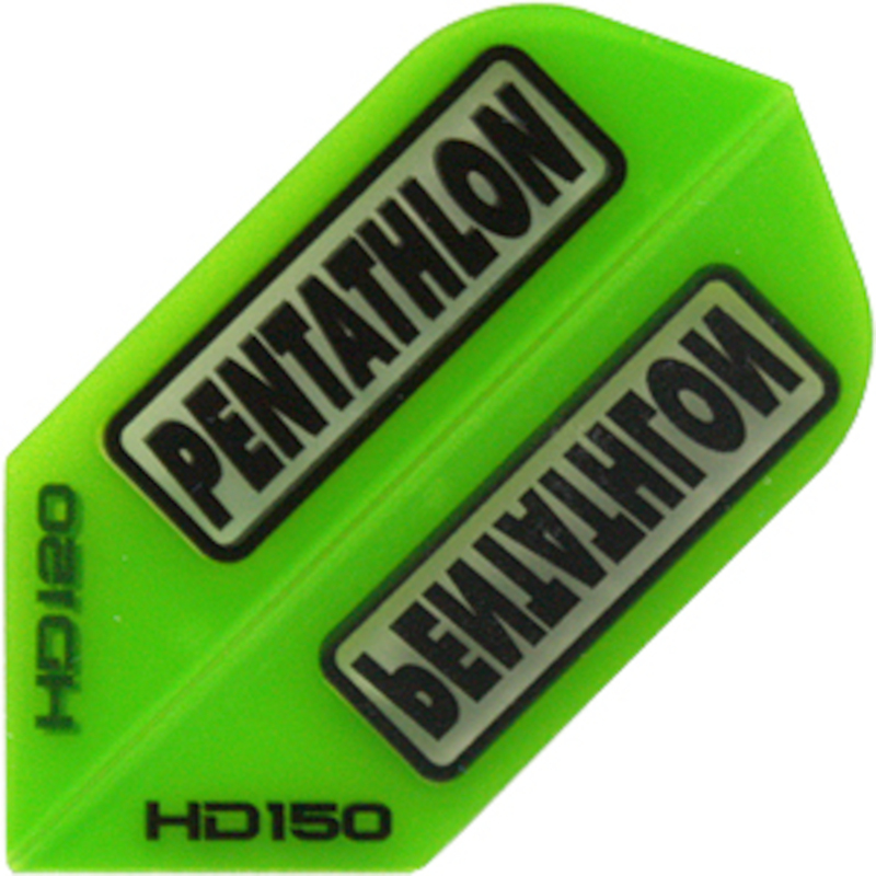 Pentathlon Flights HD150 grün-transparent Slim