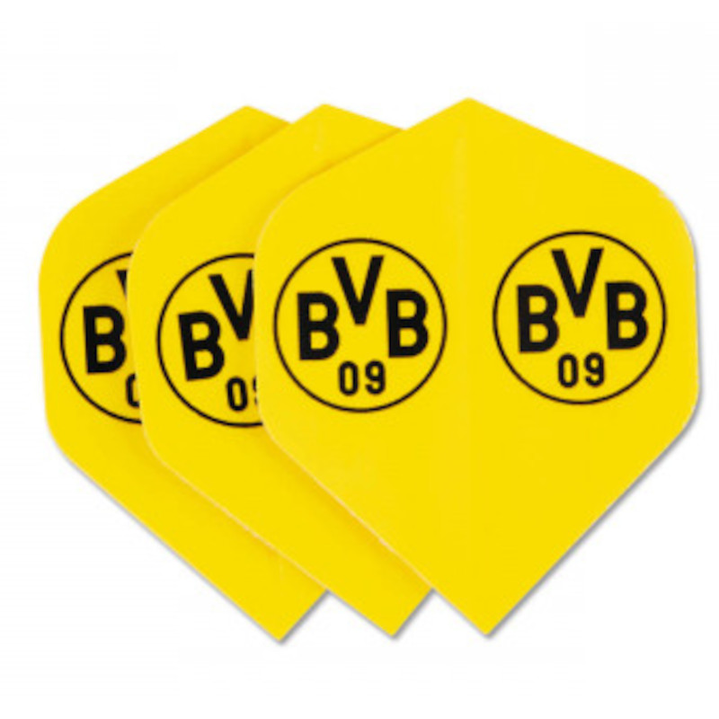 Borussia Dortmund Dartflights Logo gelb