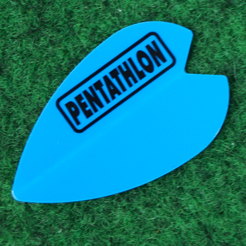 Pentathlon Flights neonblau Vortex