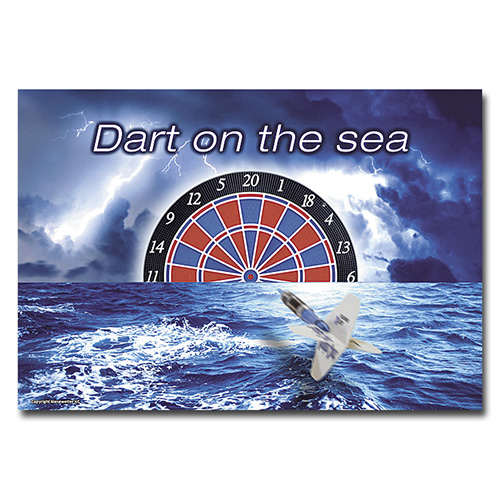 Poster Dart on the sea Empire Dart A1
