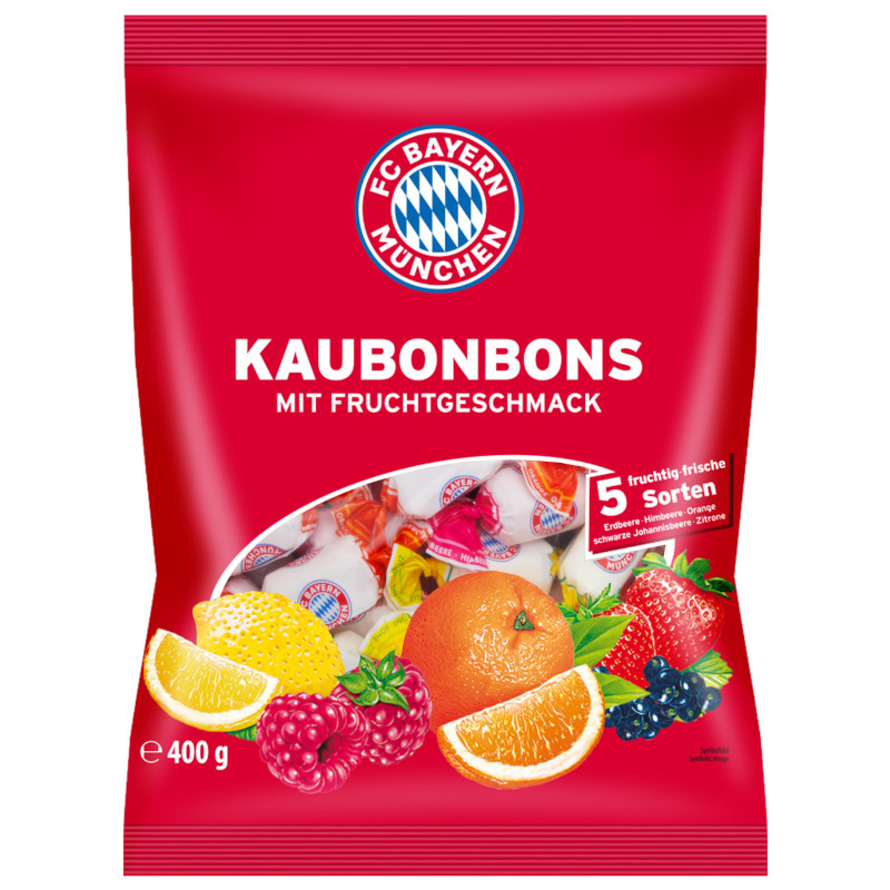 FC Bayern München Kaubonbon 400g
