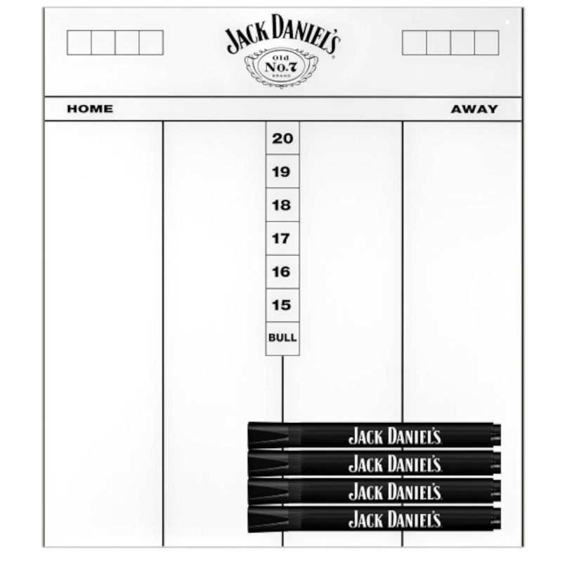 Mission Jack Daniels Scoreboard Schreibtafel