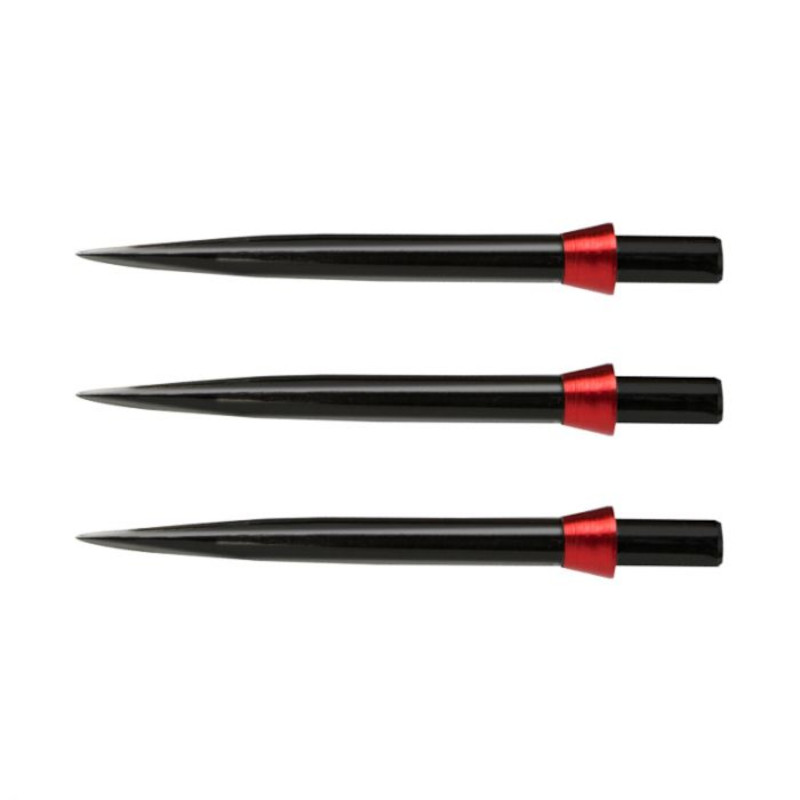 Red Dragon Trident Steeldart Ersatzspitzen schwarz-rot 32mm
