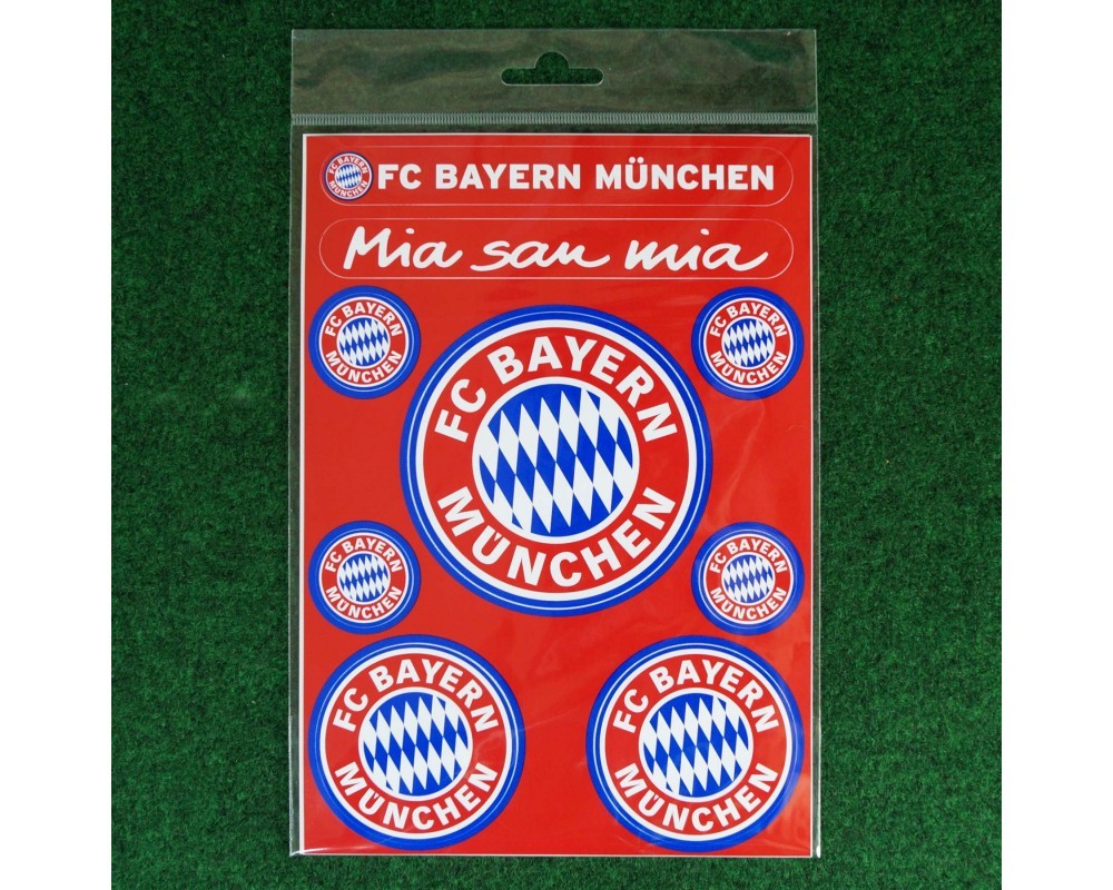 FC Bayern München Aufkleberkarte