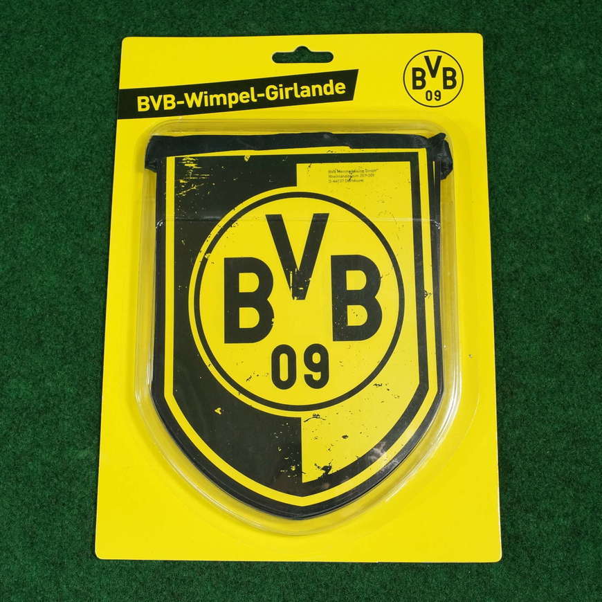 Wimpel-Girlande mit Logo BVB Borussia Dortmund 